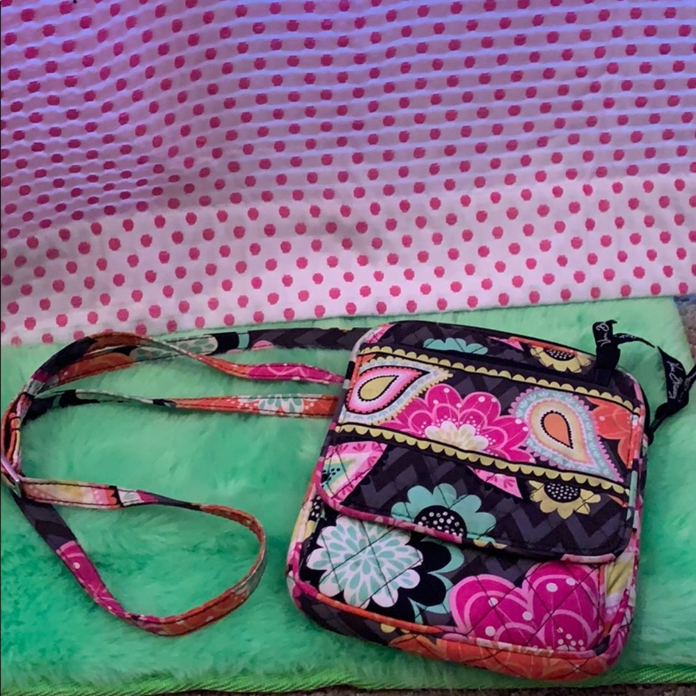 Vera Bradley Ziggy Zinnia Small Hipster